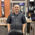 Mike, Barber at Twins Barber Shop